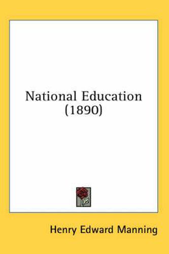 Cover image for National Education (1890)