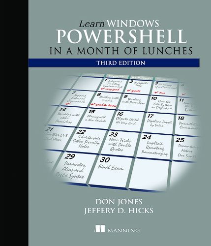 Cover image for Learn Windows PowerShell in a Month of Lunches, Third Edition