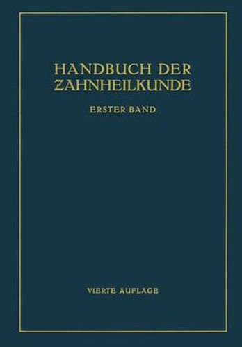 Cover image for Handbuch Der Zahnheilkunde: Die Chirurgischen Erkrankungen Der Mundhoehle Der Zahne Und Kiefer