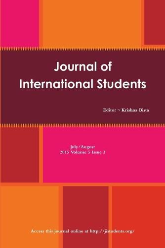 Cover image for Journal of International Students 2015 Vol 5 Issue 3