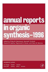 Cover image for Annual Reports in Organic Synthesis 1996