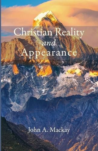Cover image for Christian Reality and Appearance