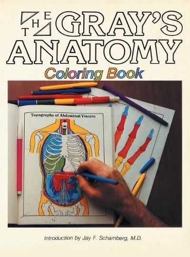 Cover image for Gray's Anatomy Coloring Book