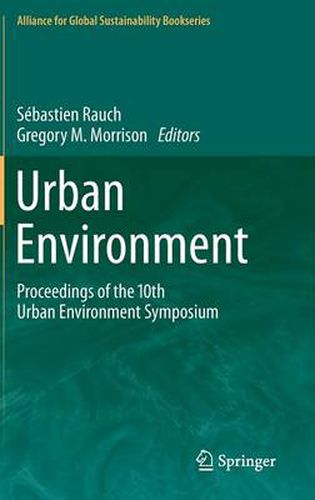 Cover image for Urban Environment: Proceedings of the 10th Urban Environment Symposium