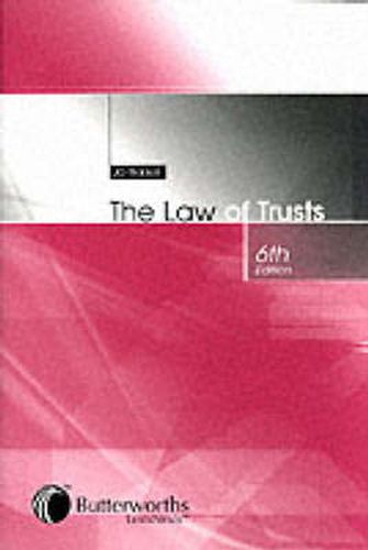 Cover image for The Law of Trusts