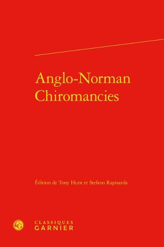 Cover image for Anglo-Norman Chiromancies