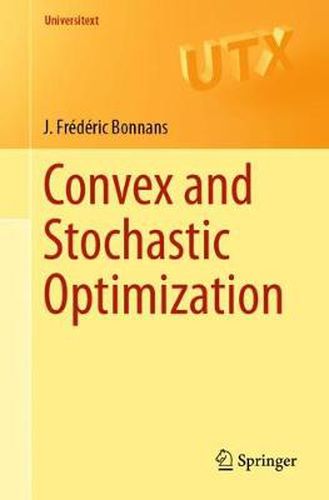 Cover image for Convex and Stochastic Optimization