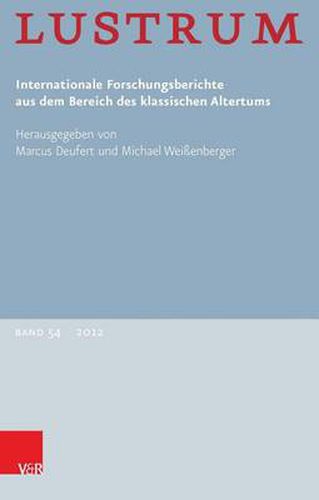 Cover image for Lustrum.