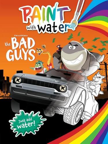 Cover image for The Bad Guys: Paint with Water (Dreamworks)