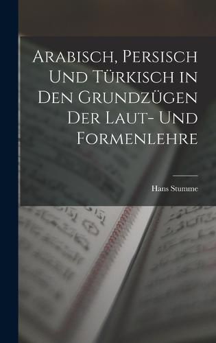 Cover image for Arabisch, Persisch und Tuerkisch in den Grundzuegen der Laut- und Formenlehre