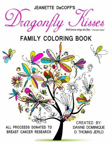 Cover image for Dragonfly Kisses Family Coloring Book