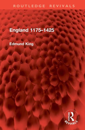 Cover image for England 1175-1425