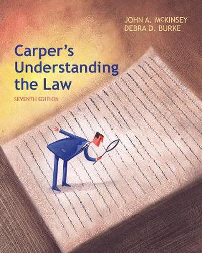 Cover image for Carper's Understanding the Law