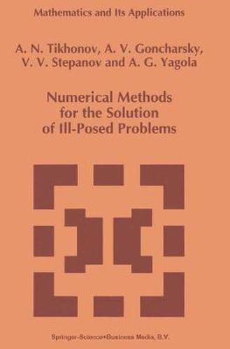 Cover image for Numerical Methods for the Solution of Ill-Posed Problems