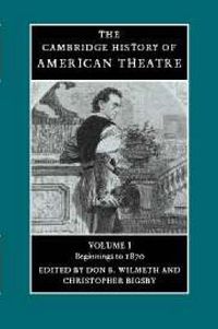 Cover image for The Cambridge History of American Theatre