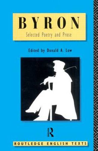 Cover image for Byron: Selected Poetry and Prose