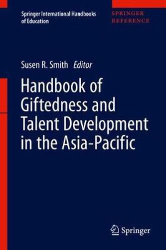 Cover image for Handbook of Giftedness and Talent Development in the Asia-Pacific