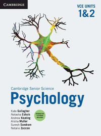 Cover image for Cambridge Senior Science Psychology VCE Units 1&2