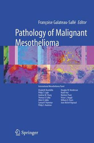 Cover image for Pathology of Malignant Mesothelioma