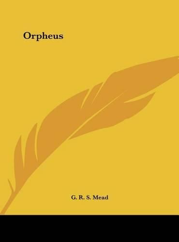 Cover image for Orpheus