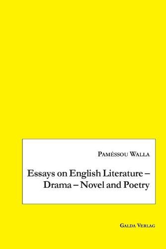 Cover image for Essays on English Literature - Drama - Novel and Poetry