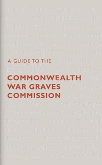 Cover image for A Guide to The Commonwealth War Graves Commission