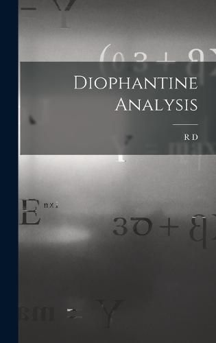 Cover image for Diophantine Analysis