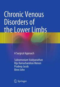 Cover image for Chronic Venous Disorders of the Lower Limbs: A Surgical Approach