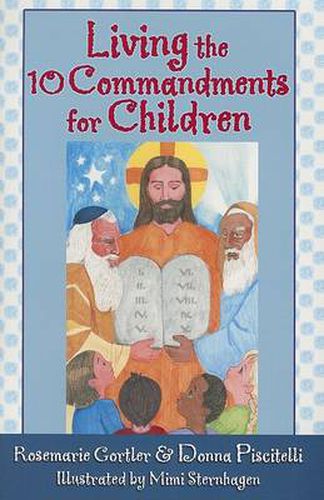 Cover image for Living the 10 Commandments for Children