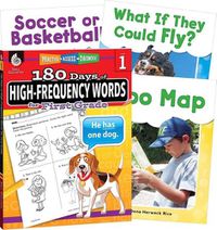 Cover image for Learn-At-Home: High-Frequency Words Bundle Grade 1: 4-Book Set