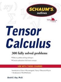 Cover image for Schaums Outline of Tensor Calculus