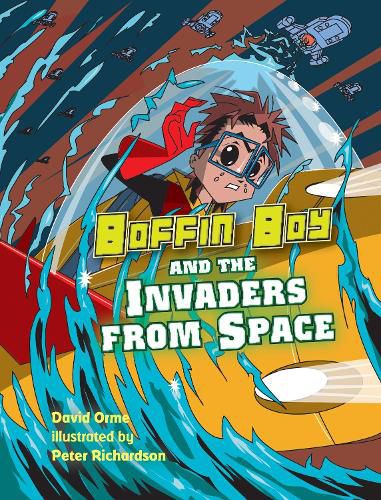 Cover image for Boffin Boy and the Invaders from Space