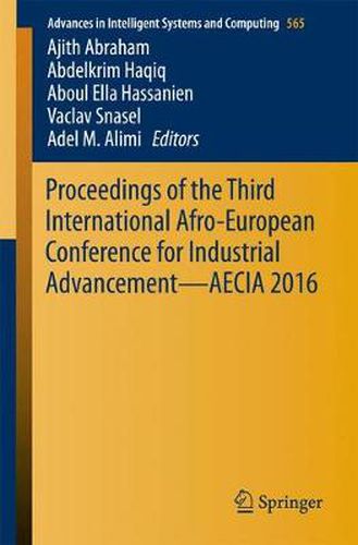 Cover image for Proceedings of the Third International Afro-European Conference for Industrial Advancement - AECIA 2016