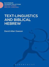 Cover image for Text-Linguistics and Biblical Hebrew