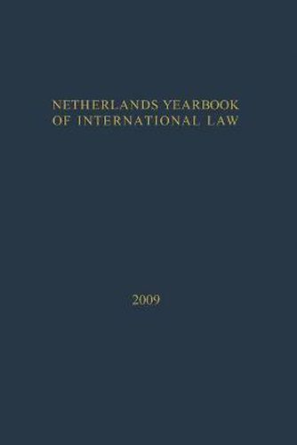 Cover image for Netherlands Yearbook of International Law - 2009