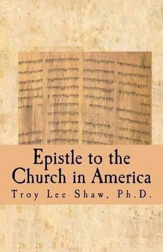 Cover image for Epistle to the Church in America: Something Needs to Be Said