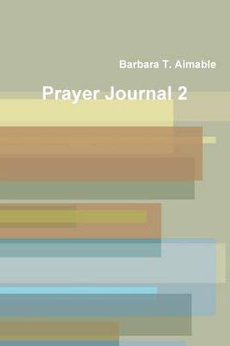 Cover image for Prayer Journal 2