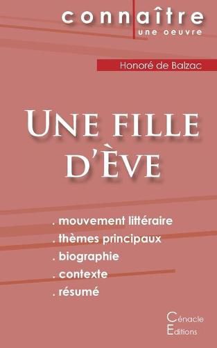 Cover image for Fiche de lecture Une fille d'Eve de Balzac (Analyse litteraire de reference et resume complet)