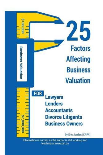 Cover image for 25 Factors Affecting Business Valuation