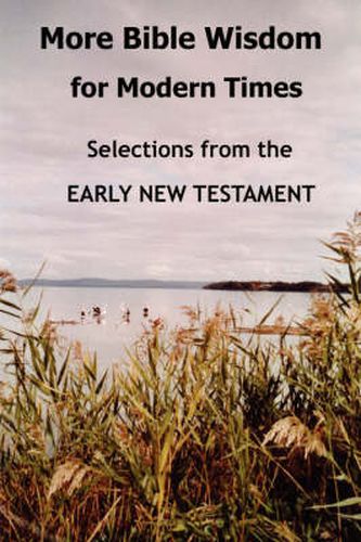 Cover image for More Bible Wisdom for Modern Times: Selections from the Early New Testament