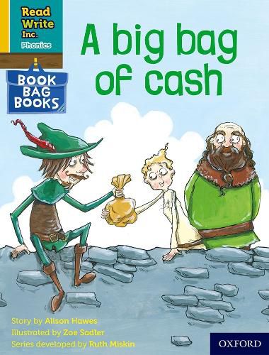 Cover image for Read Write Inc. Phonics: A big bag of cash (Yellow Set 5 Book Bag Book 5)