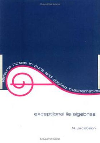 Cover image for Exceptional Lie Algebras