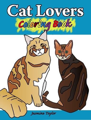 Cover image for Cat Lovers Coloring Book