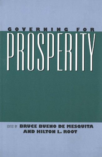 Cover image for Governing for Prosperity