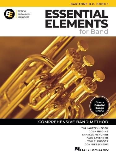 Cover image for Essential Elements for Band - Baritone B.C. Book 1