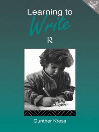 Cover image for Learning to Write