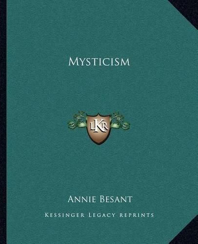 Cover image for Mysticism