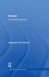 Cover image for Korean: An Essential Grammar