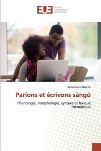 Cover image for Parlons et ecrivons sangoe