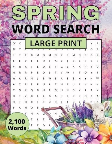 Cover image for Spring Word Search